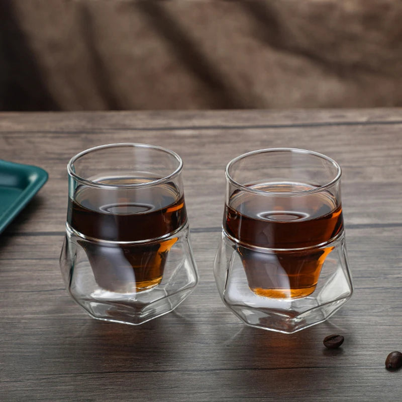 CrystalSip Double Wall Glass Set