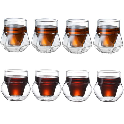 CrystalSip Double Wall Glass Set